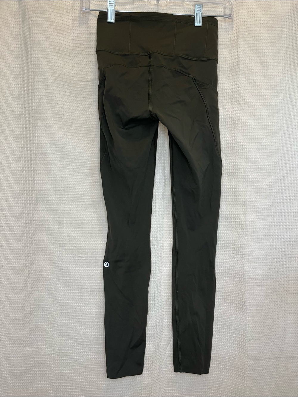 Lululemon Fast & Free High-Rise Tight 25" Dark Olive Green - Size 2
